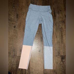 Outdoor Voices Leggings - green & pink